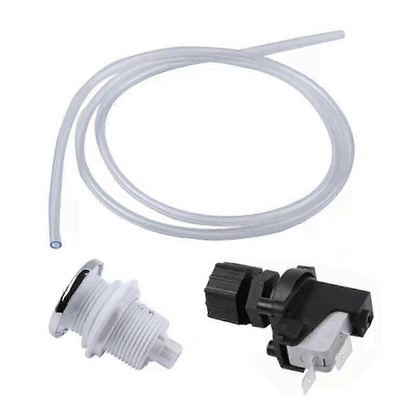 1 Set Pneumatic Switch For Garbage Disposal 16a On Off Push Button Switch