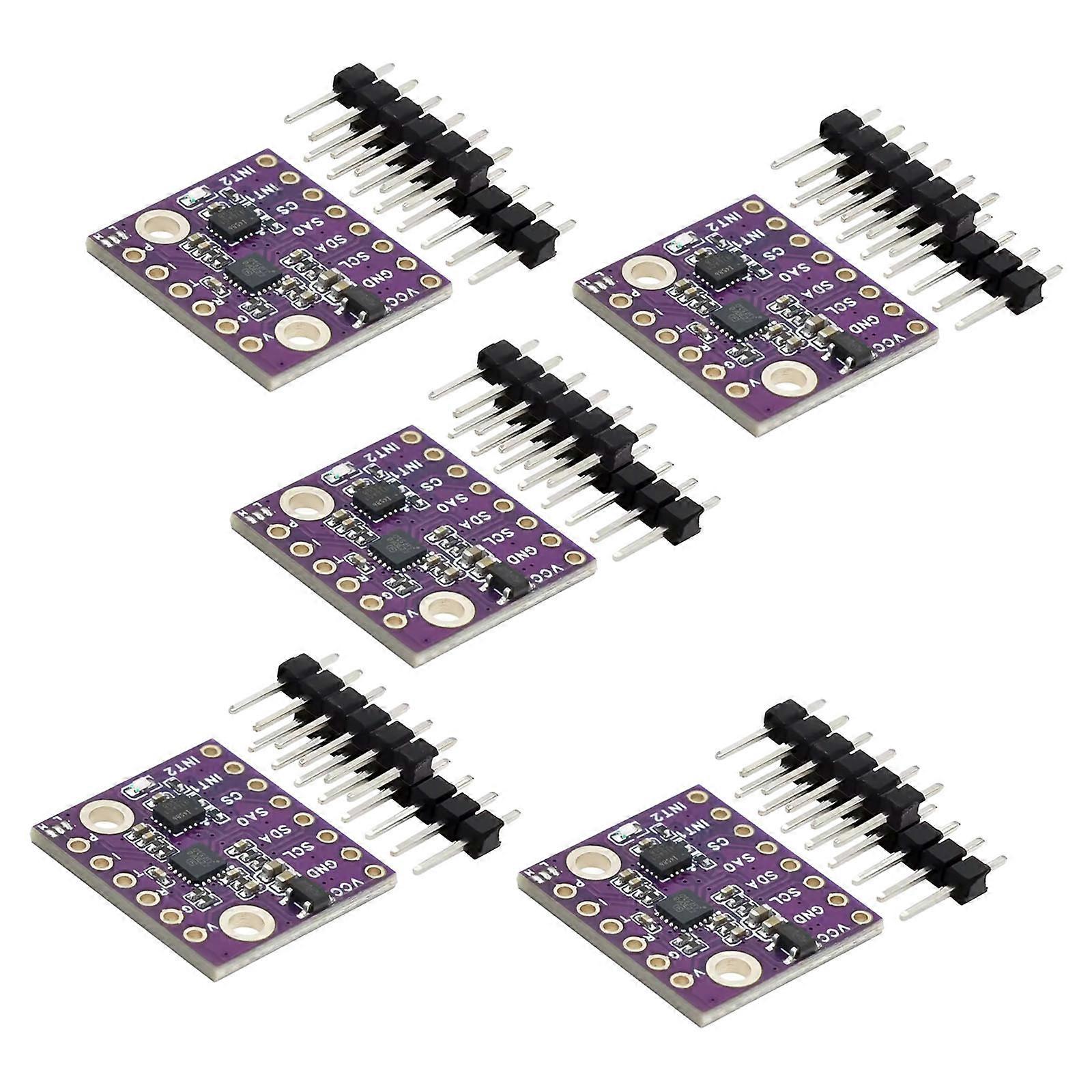 6 Axises Gyroscopes Accelerometer Module With Multiple Work Mode For Motion Sensing And Control Multicolor