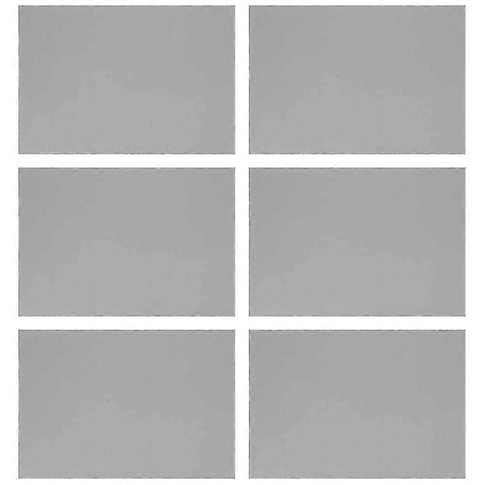 Self Adhesive Model Road Tape for Model Decor, 6 Sheets