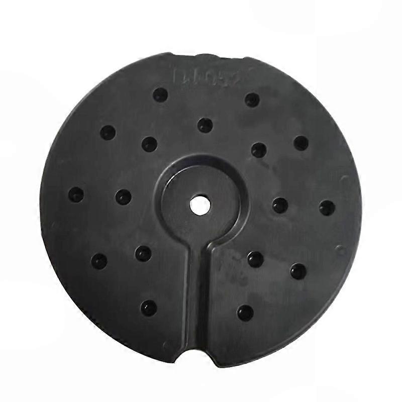 Robust gulvlampe med stabiliserende metallbase