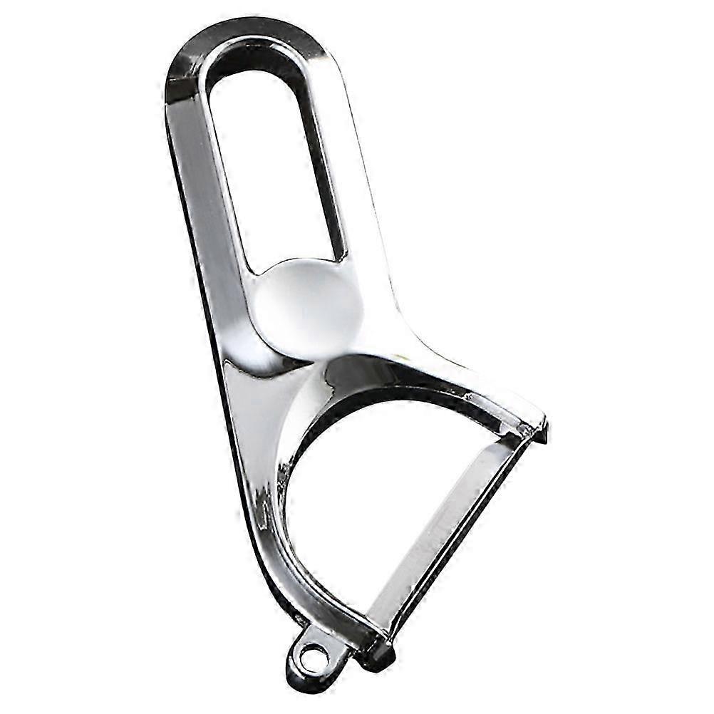 Kitchen Peeling Tool Fruit Non Slip Grip Multi Function Silver 1Set