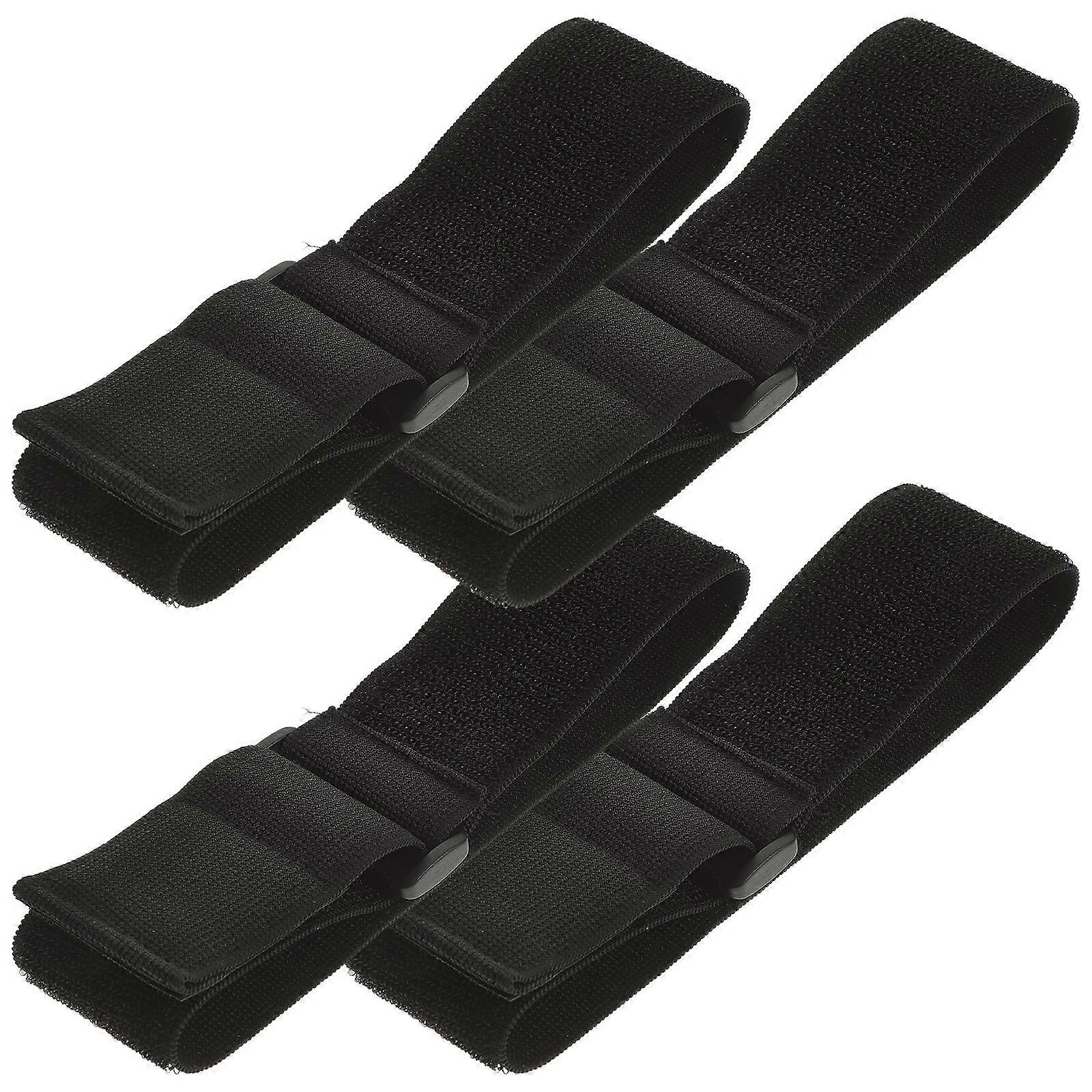 Hook and Loop Strap Elastic Strap for Multipurpose Use 12Pcs