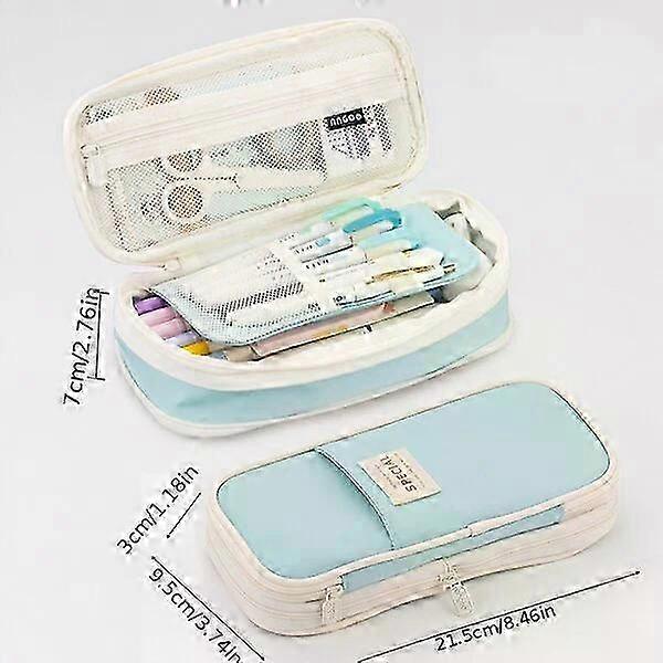 Pencil case, large capacity, suitable for multiple scenarios