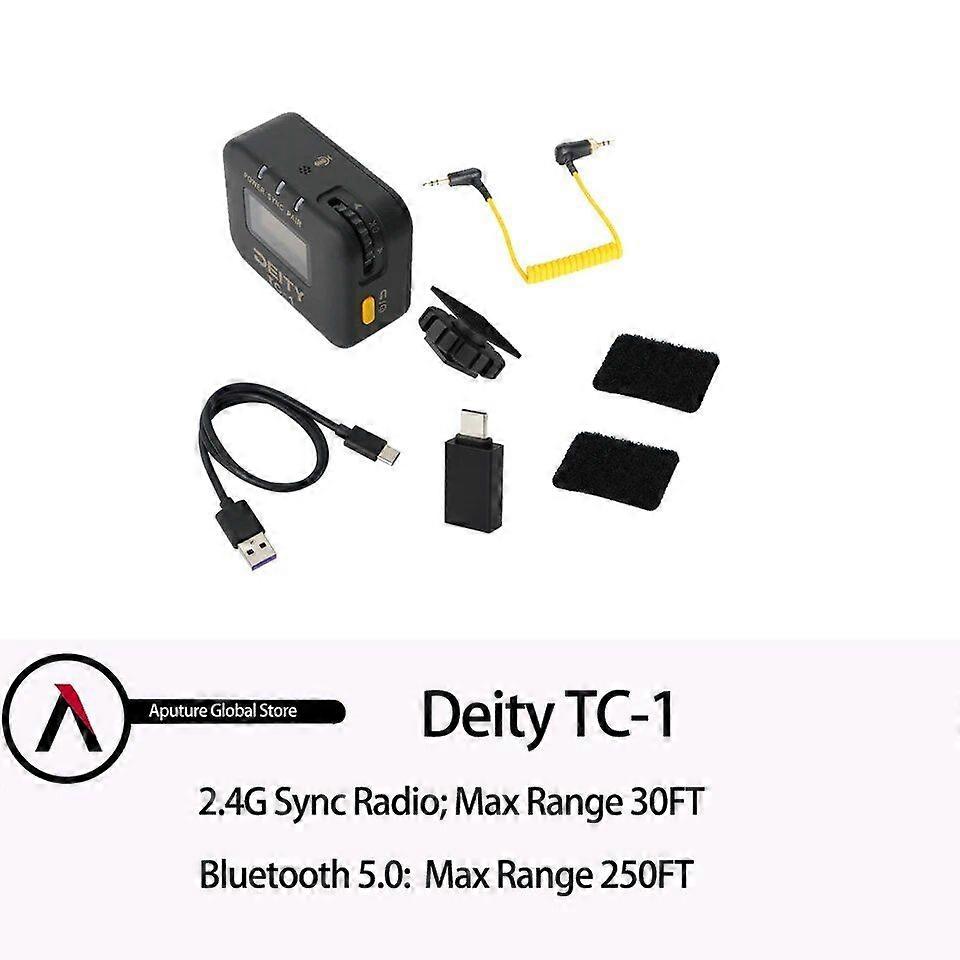 Deity Tc-1 Wireless Timecode Box Mini Portable Omnidirectiomal Mic For Interviewing Documentary Shooting