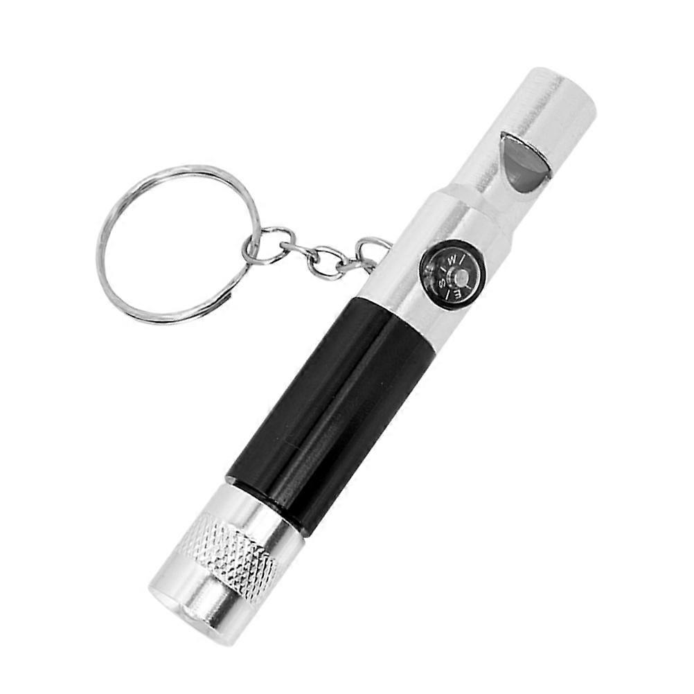 Überlebenspfeife mit Kompass-Taschenlampe Multifunktionale Notfallpfeife