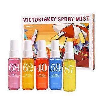 5-teiliges Set Mini-Eau de Toilette mit blumigen Düften – Jasmin, Pflaume, Amber & Sandelholz-Veilchen (Neuheit 2026)