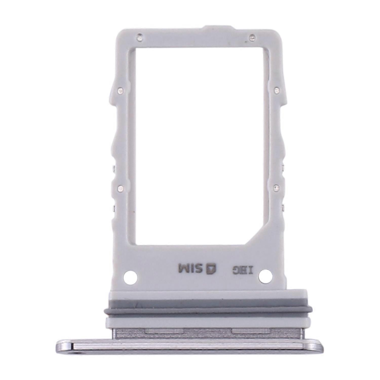 SIM card holder for Samsung Galaxy Note 10 Plus 5G, grey, Micro SD replacement part