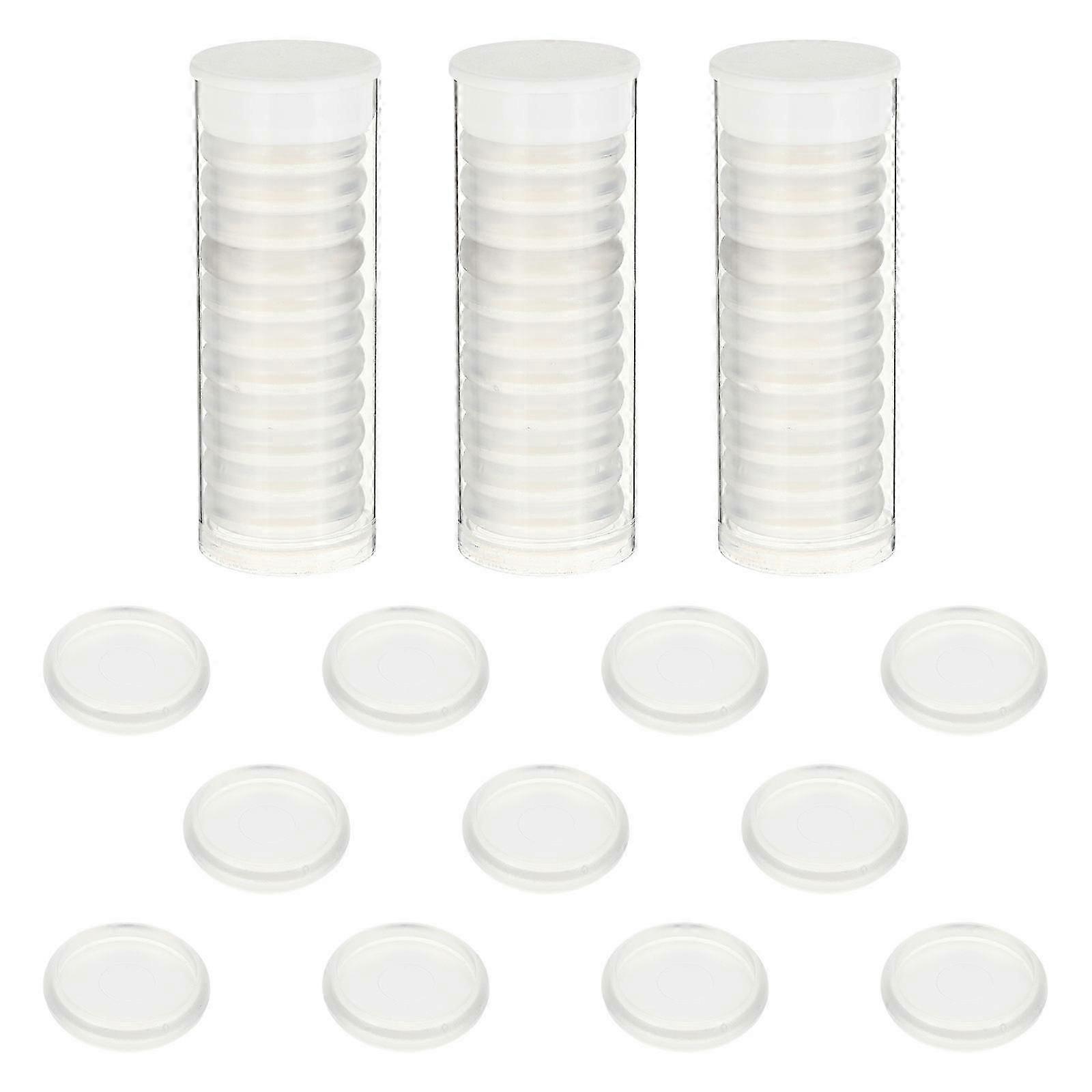 88Pcs White Plastic Binding Disc Book Binder Rings for Students