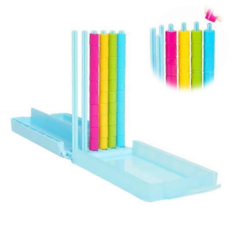 Color Stack Challenge - Integrated Storage Family Game Quick Setup