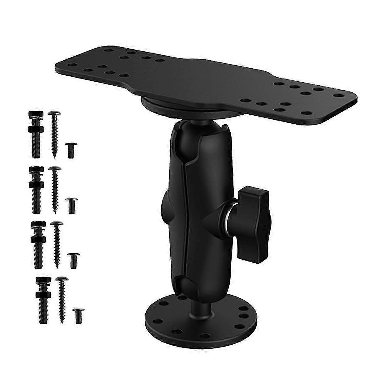 Aluminum Fish Finder Mount Base, compatible with