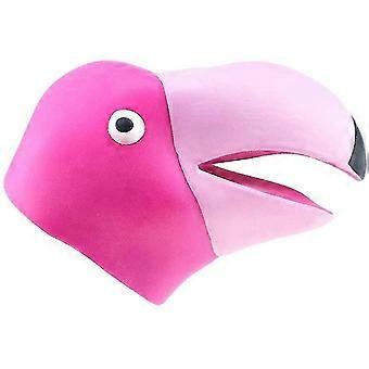 Animal Hand Puppet Imagination Play Hand Puppet Animal Teaching Gloves Puppet Children (flamingo)