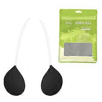 Women Invisible Strapless Sticky Push Up Bra, Reusable Anti-Slip Self-Adhesive Silicone Breast Pads, Invisible Backless Design, Perfect Undergarment
