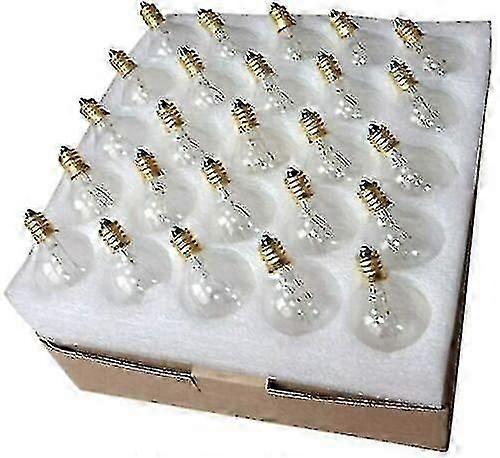 25x G40 Compatible Bulb E12 7w Compatible String Lights
