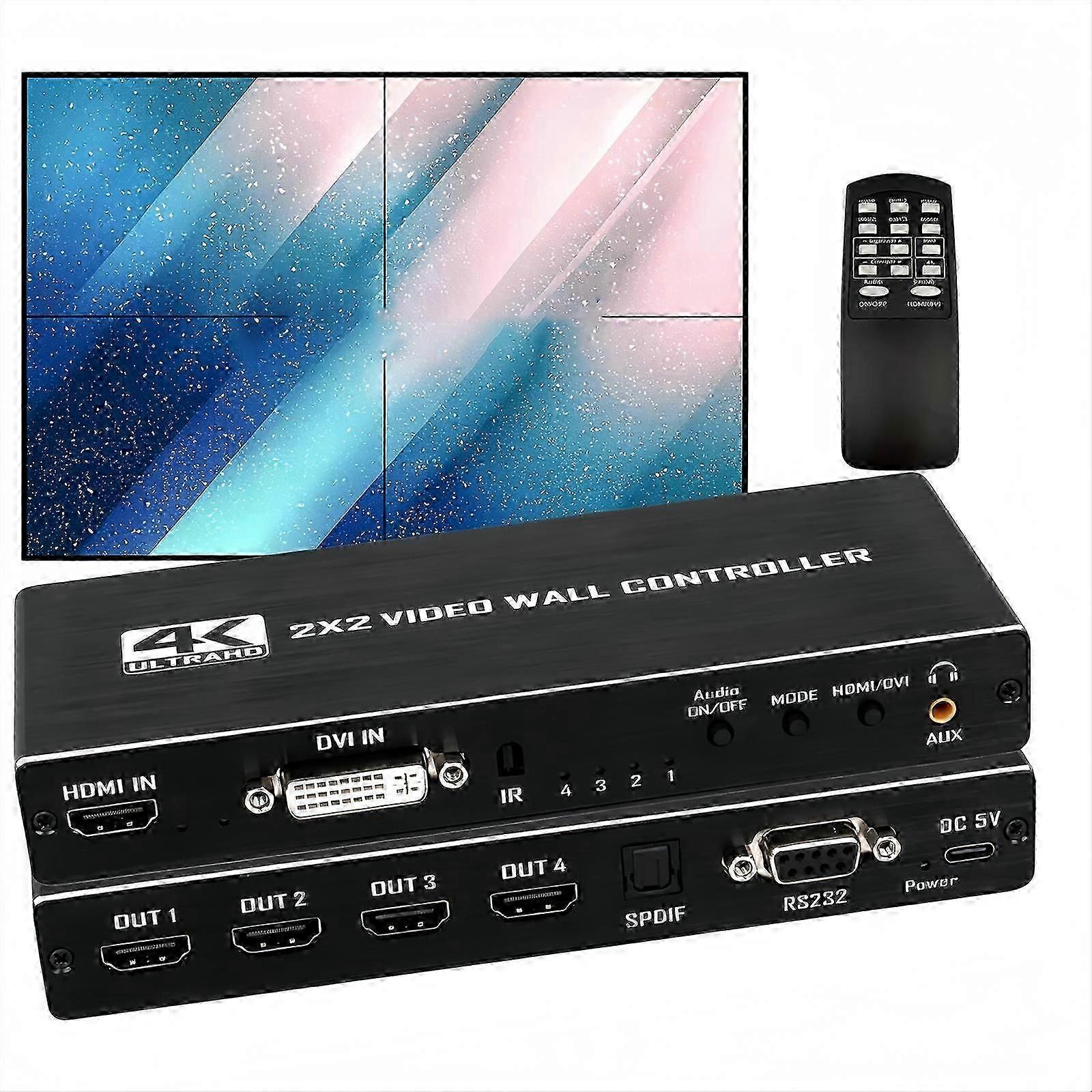 NK-Y2 HDMI 2x2 4K Video Casting Processor