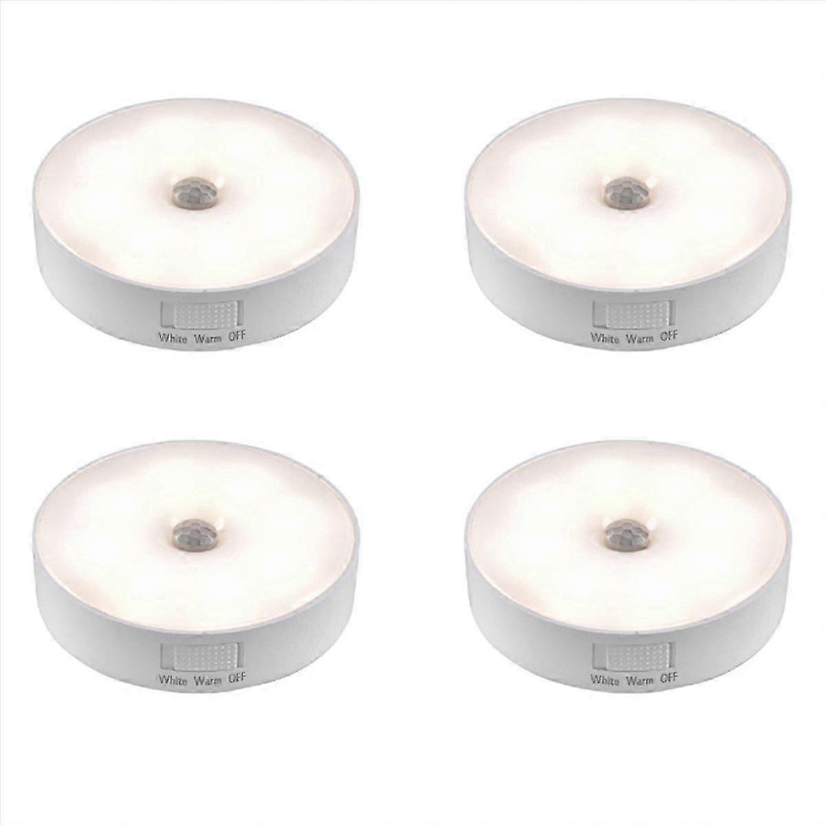 Motion Sensor LED Light USB Nightlights Chargeable Lamp for Kitchen