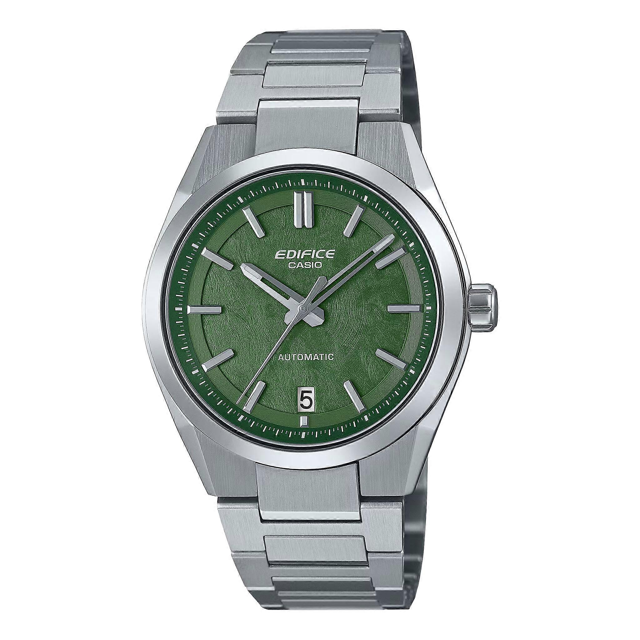 Casio Edifice Green Electroforming Dial Automatic Watch EFK-100D-3AER