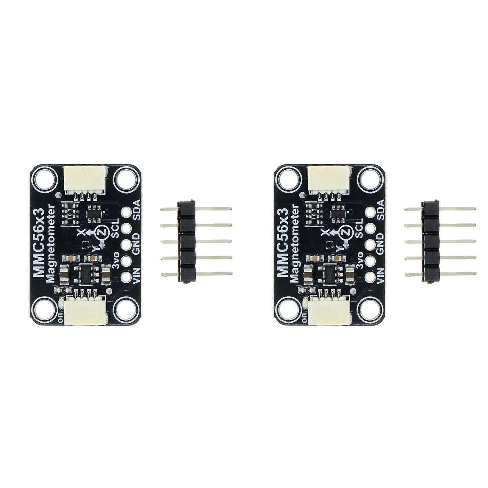 2X MMC5603 Triaxial Magnetometer Module High Sensitivity for STEMMA QT/Qwiic Interface