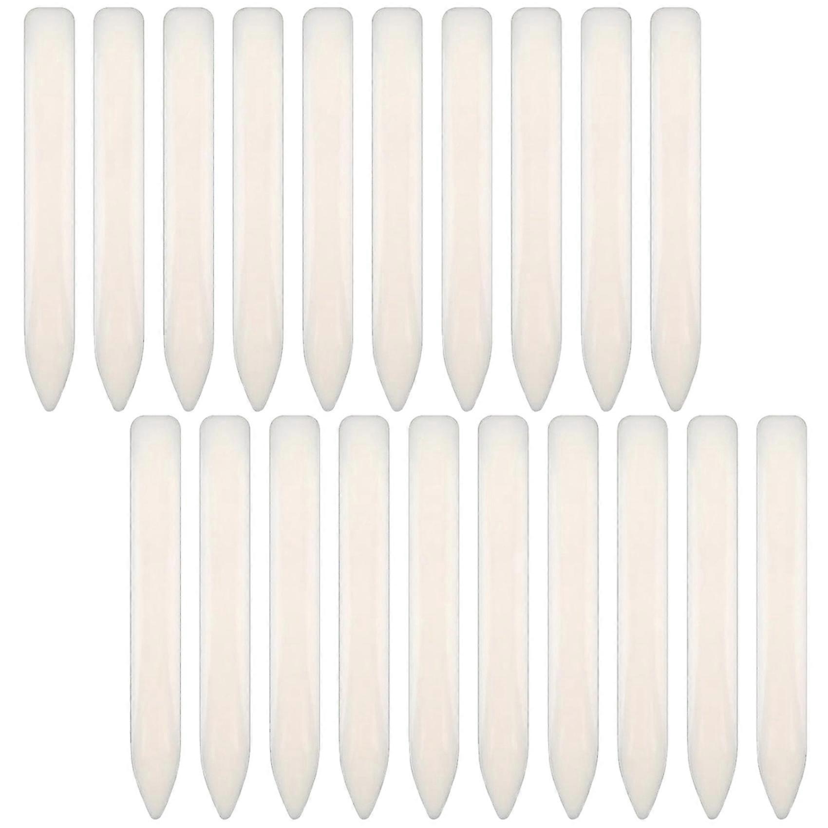 60 Pack Bone Folder Tool, Plastic Bone Folder Crafts Scoring Folding Creasing Paper Crafting Scrapbooking Tool