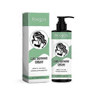 Hoegoa Lightweight Hair Styling Lotion for Volume, Creating Elastic Natural Curls and Three-Dimensional Shapes