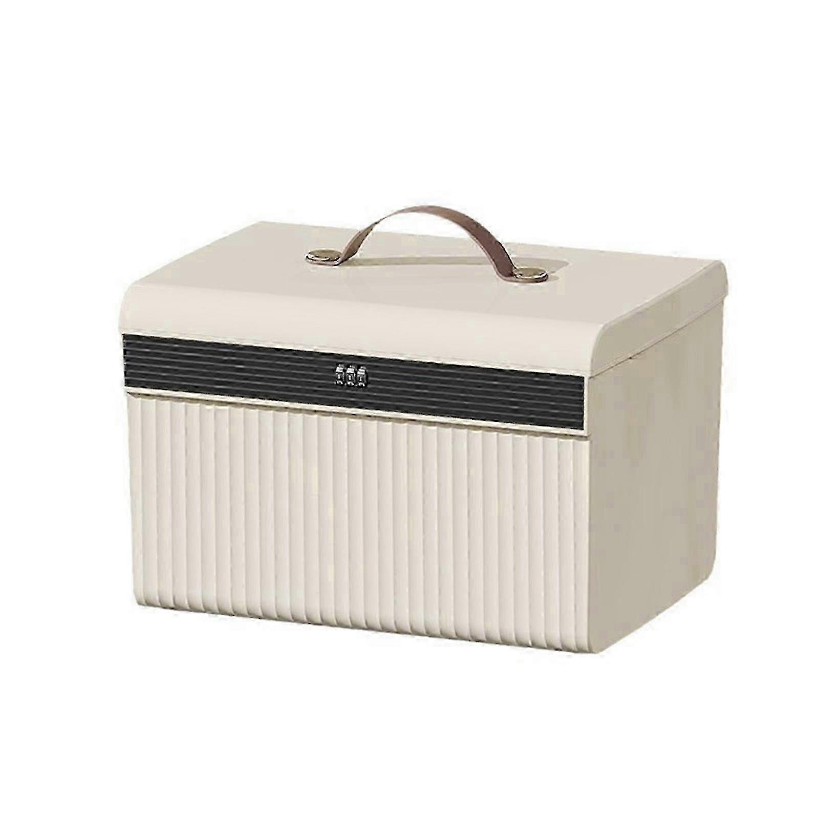 Travel Friendly Safe Box - Code Lock Protective Storage Case with Combination (S)