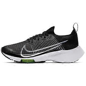 Nike Air Zoom Tempo Flyknit 'Black White Volt' GS CJ2102-001