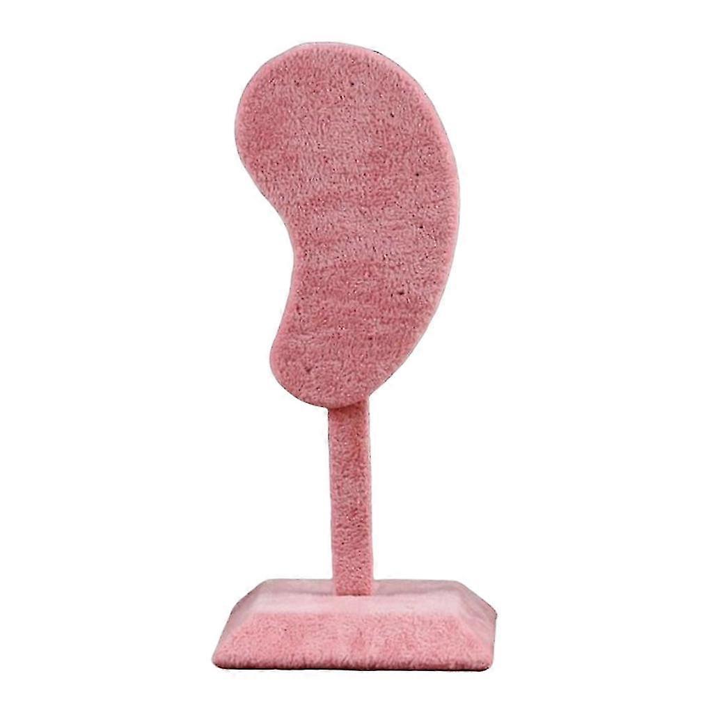 Soft Velvet Ear-Form Earring Display Stand