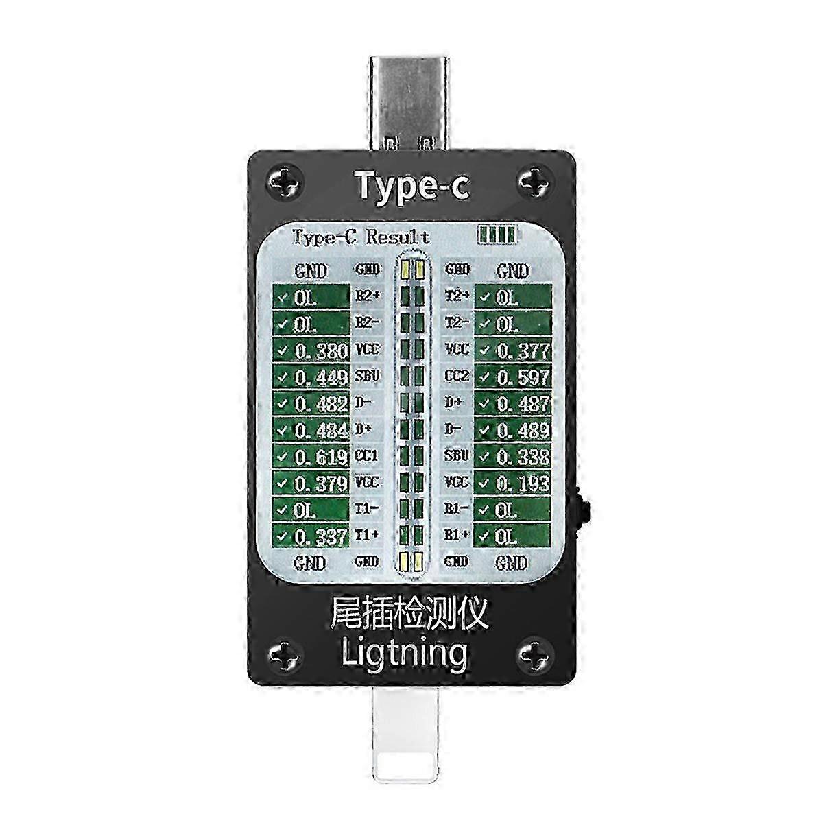 Usb Charging V68 Full Range of Automatic Tail Plug Detection Tool