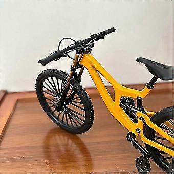 Mini Finger Mountain Bike, Die-Cast Metal Collectible Toy for Ages 14 & Up