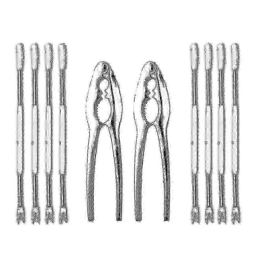 suitable compatible with 2pcs Crab Tool Set, Lobster Ers And Pickaxe Set