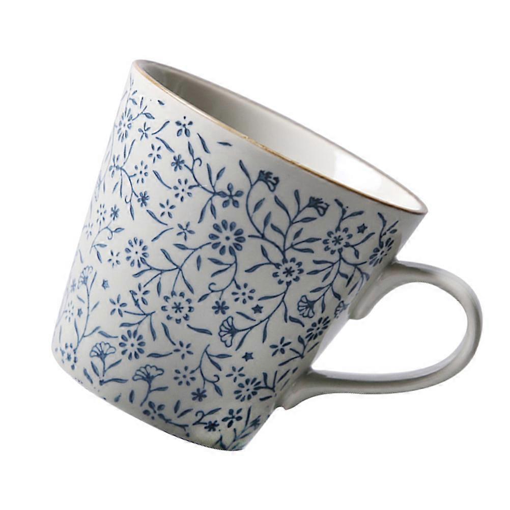 Multipurpose Ceramic Drinking Cup 1Pcs Simple Coffee Cup for Home