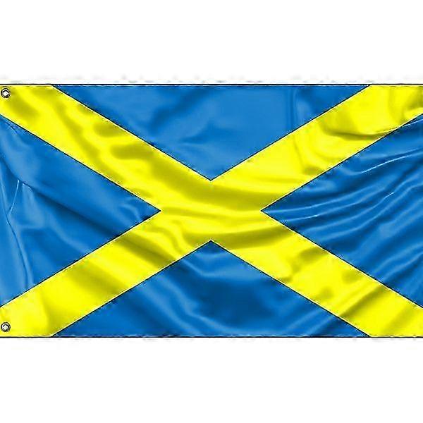 Flag Saint Alban S Cross