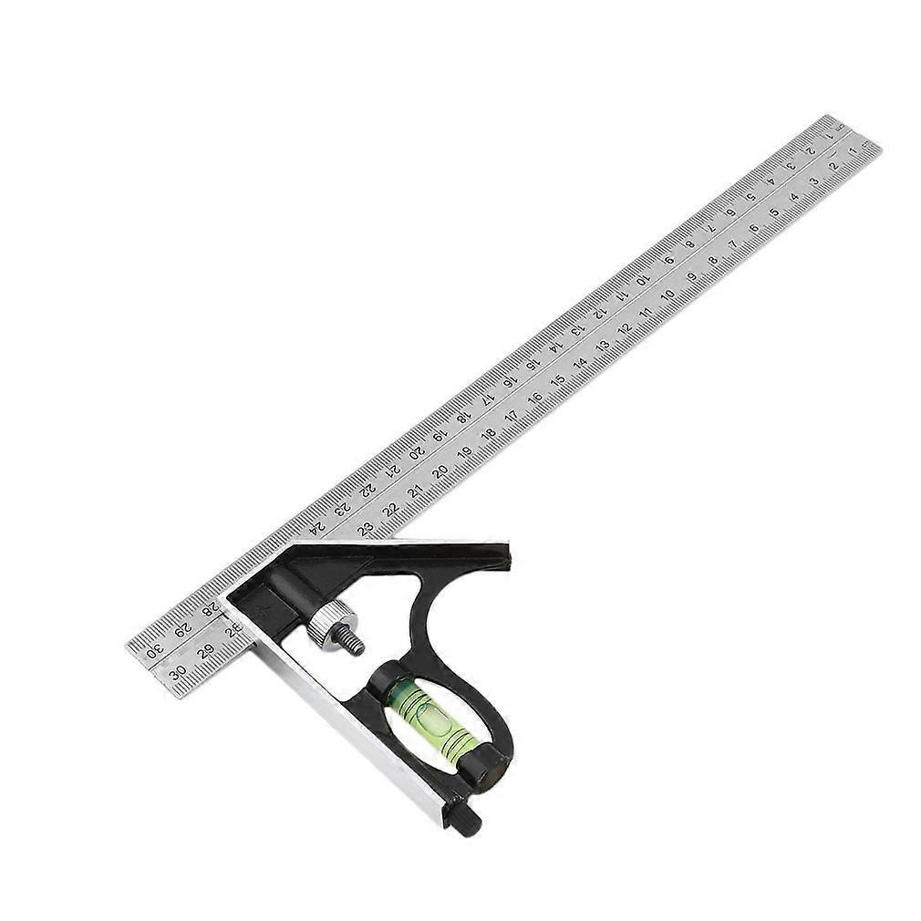 Stainless Steel Adjustable Combination Square Angle Ruler Measuring Tools-lsy