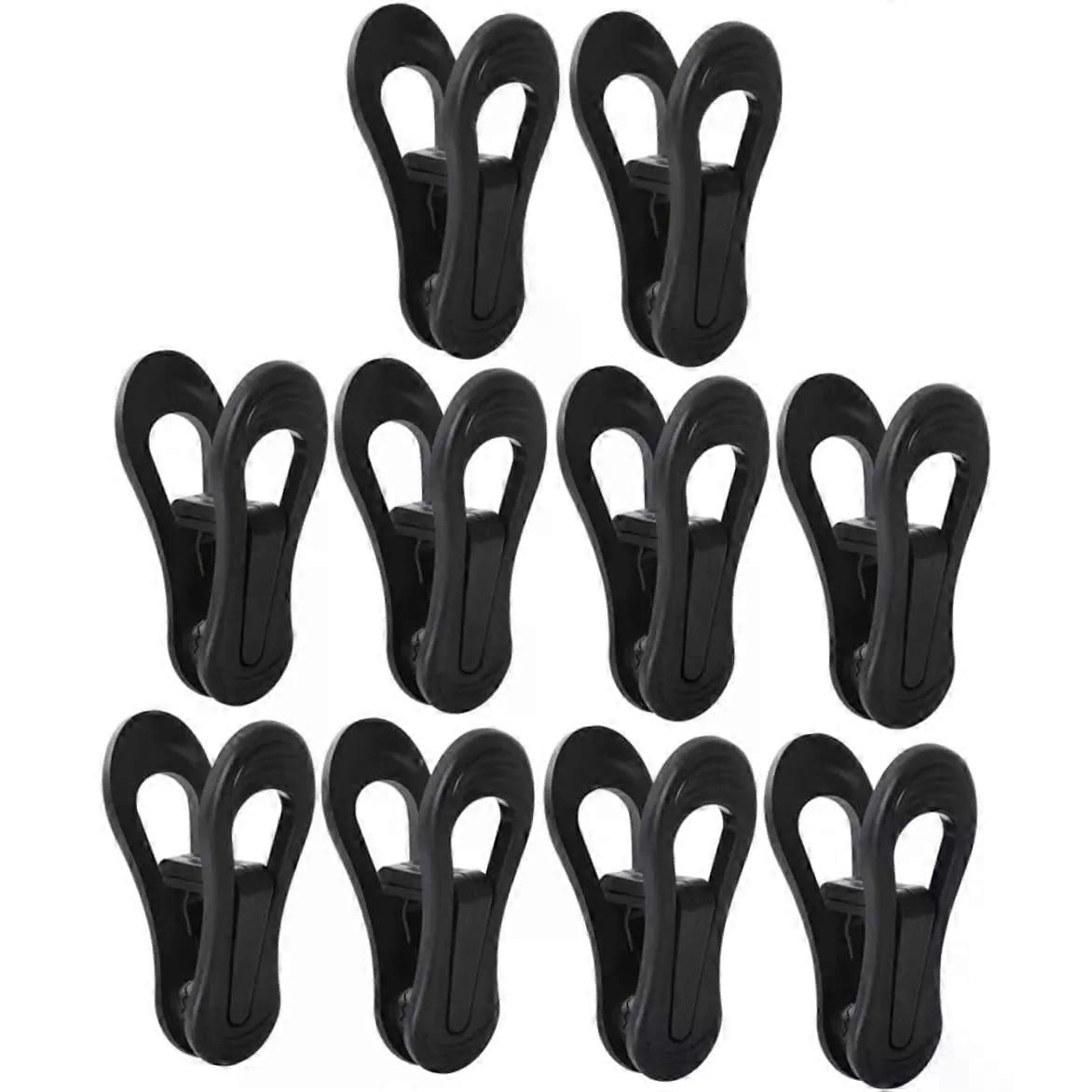 Plastic Hanger Clips 10pcs Clothes Pins for Laundry Drying