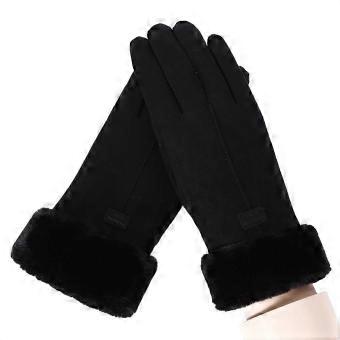 Winter Touch Screen Gloves for Women, Windproof Fleece Lined Warm Gloves for Skiing Cycling Driving hyk