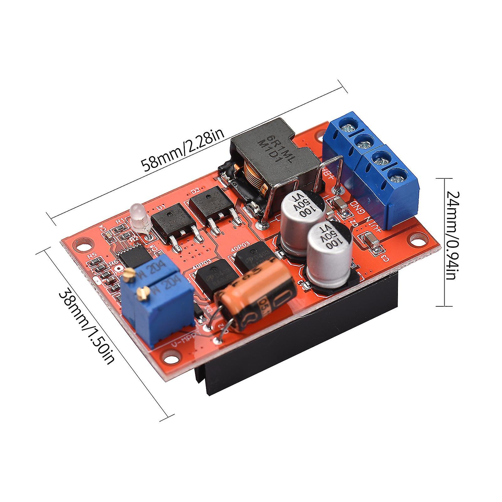 Mppt Solar Panel Controller Module 5a Solar Charging Panel Regulator ...