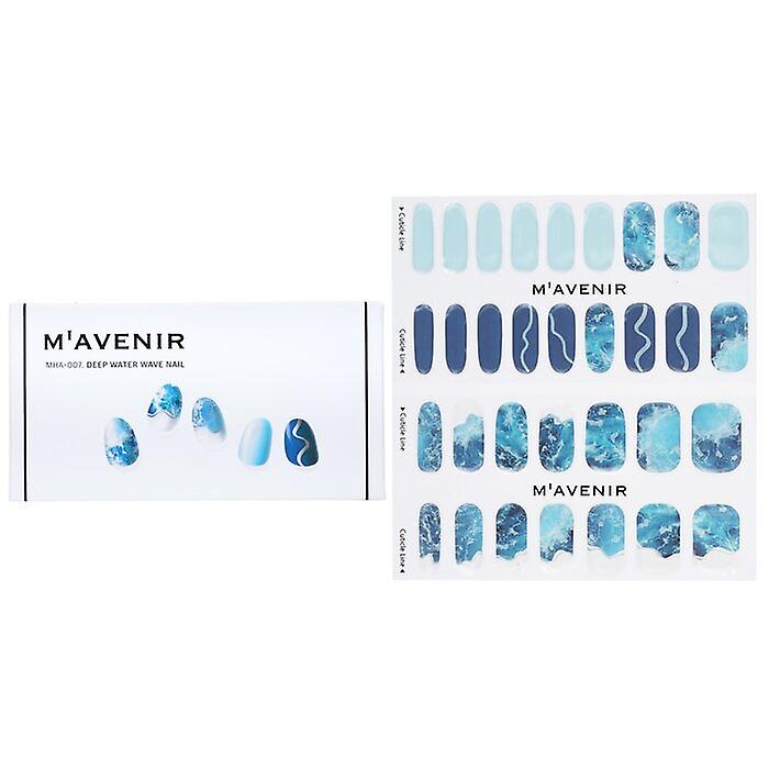 Mavenir Nail Sticker - # Deep Water Wave Nail 32pcs