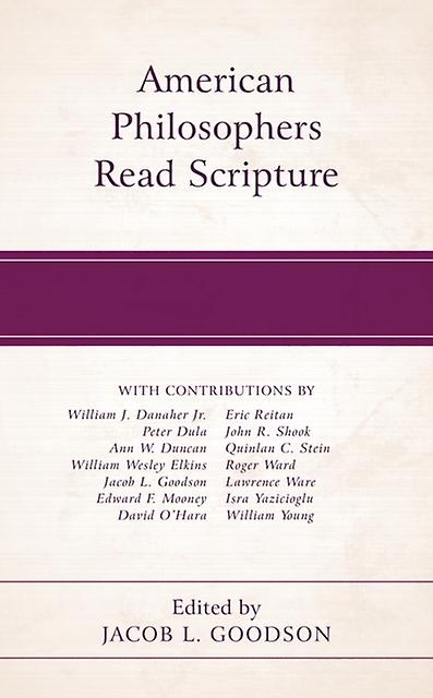 American Philosophers Read Scripture Paperback Book