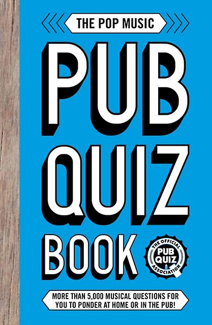 The Pop Music Pub Quiz Book by Carlton Books Paperback Book