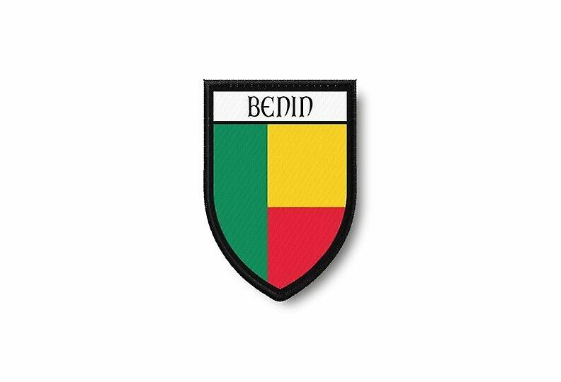 Patch Ecusson Termocollant Edge Brode Flag Prints Benin Beninois