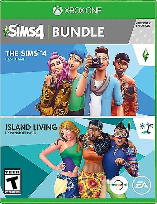 The Sims 4 Plus Island Living Bundle - Xbox One - New & Sealed