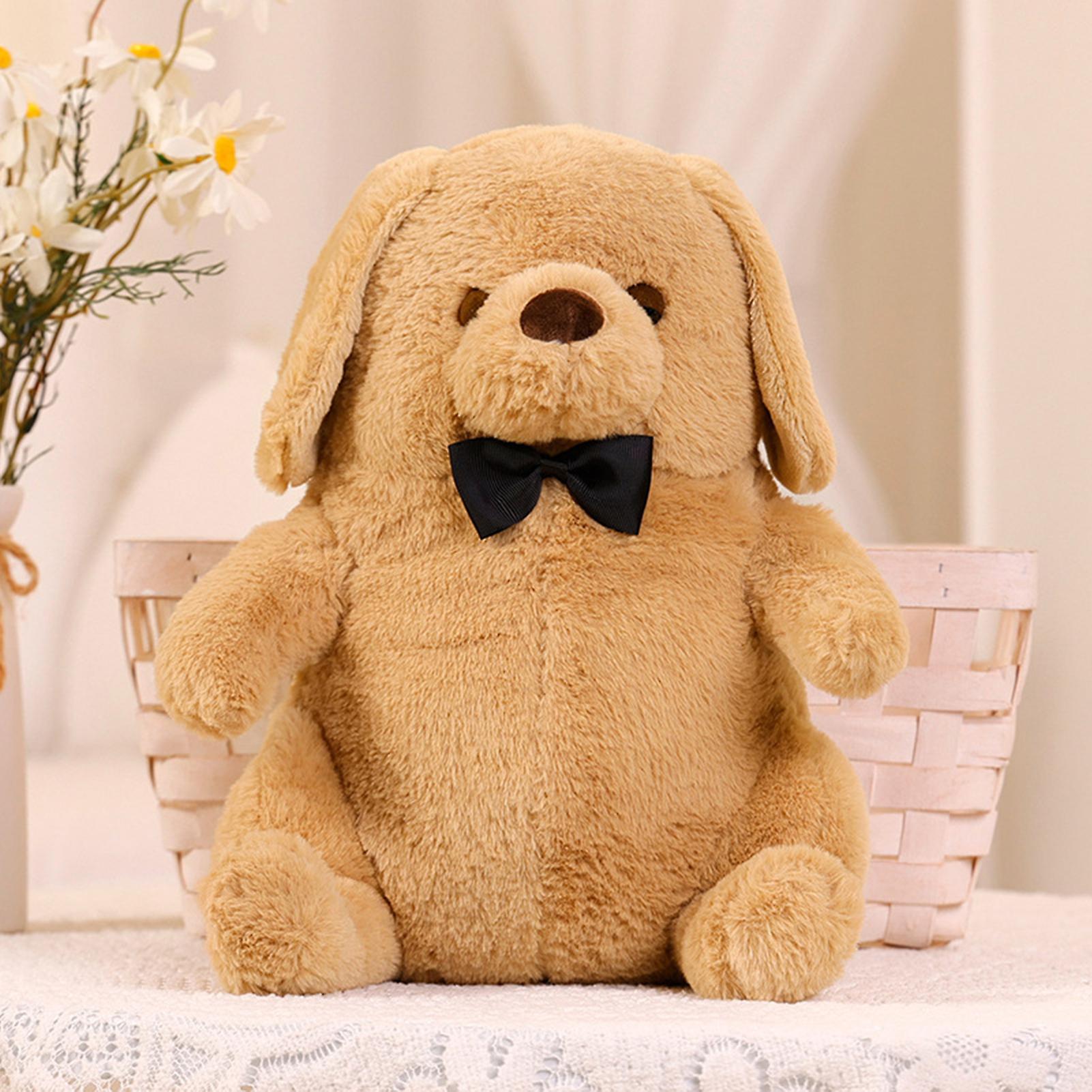 25/35cm Dog Stuffed Hugging Toy Skin-friendly And Soft Fabric Gift For Christmas Birthday