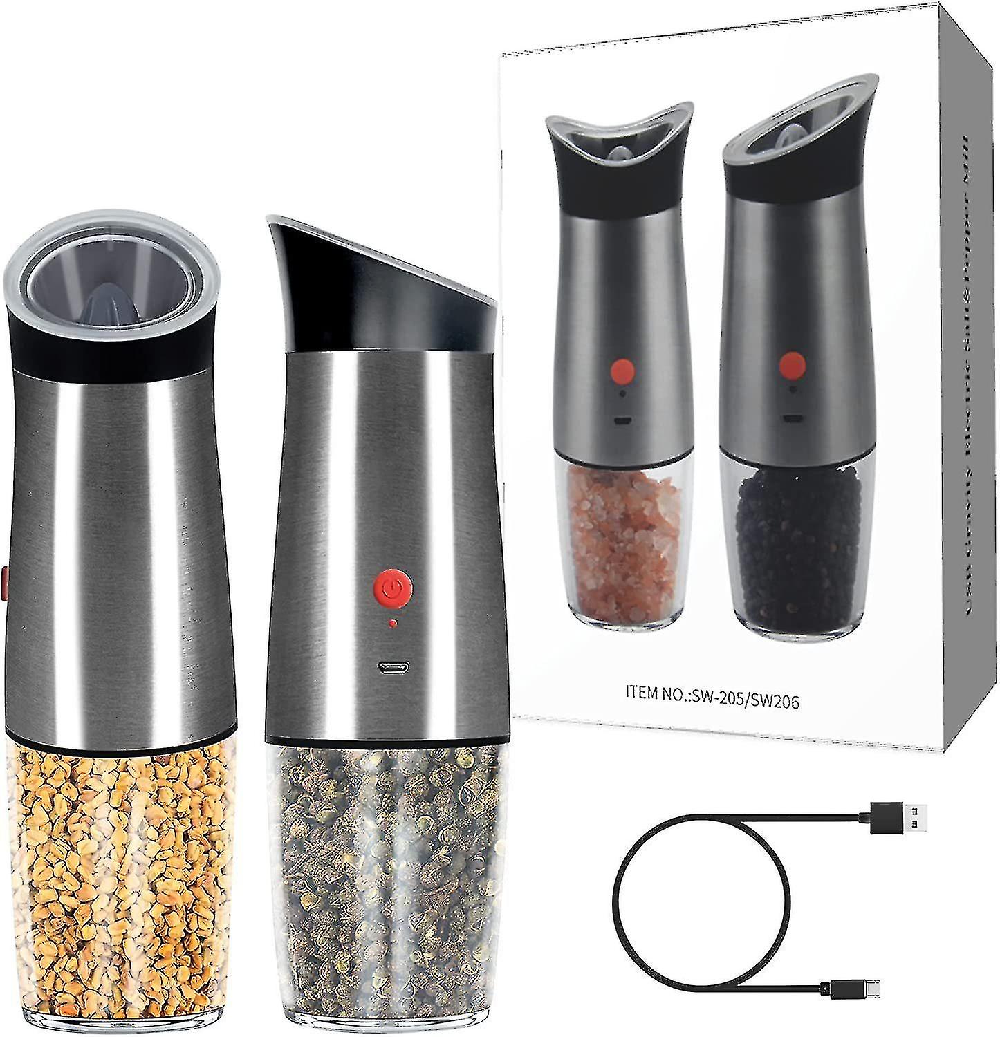 Electric Stainless Steel Pepper Grinder