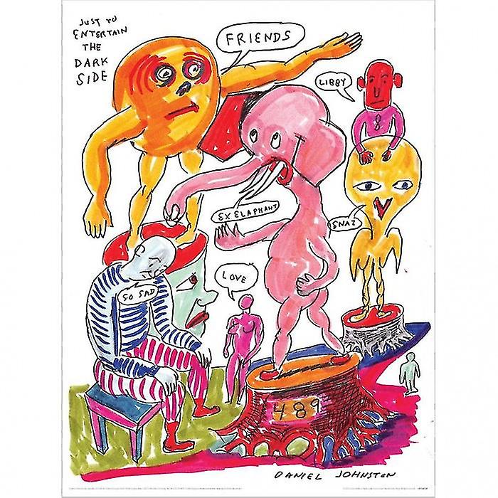 Daniel Johnston Entertain Print