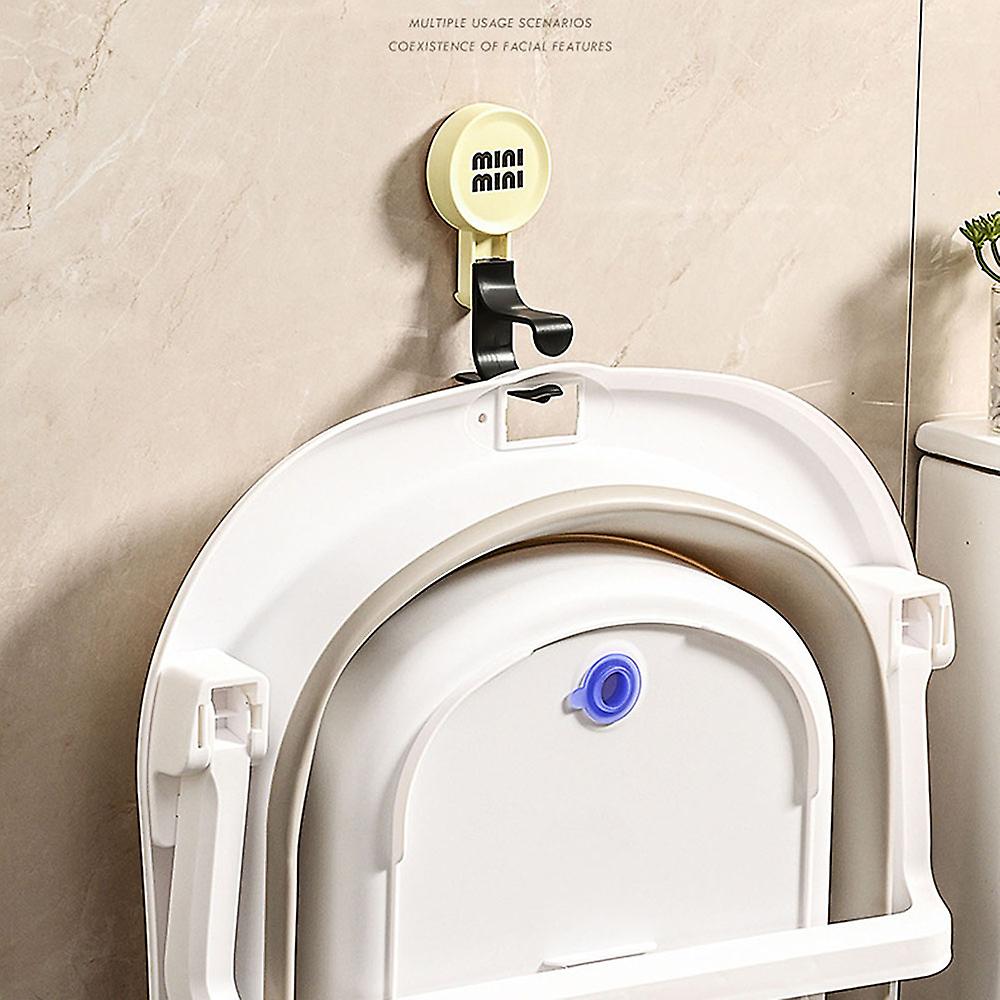 Suction Cup Basin Single Hook Space-saving Multifunctional Basin Hooks for Indoors