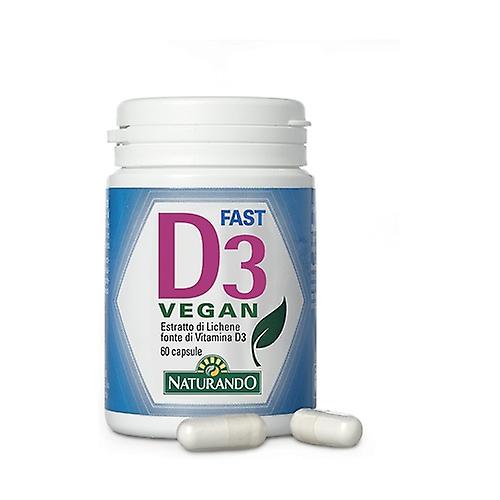 D3 fast vegan vitamin D3 60 capsules