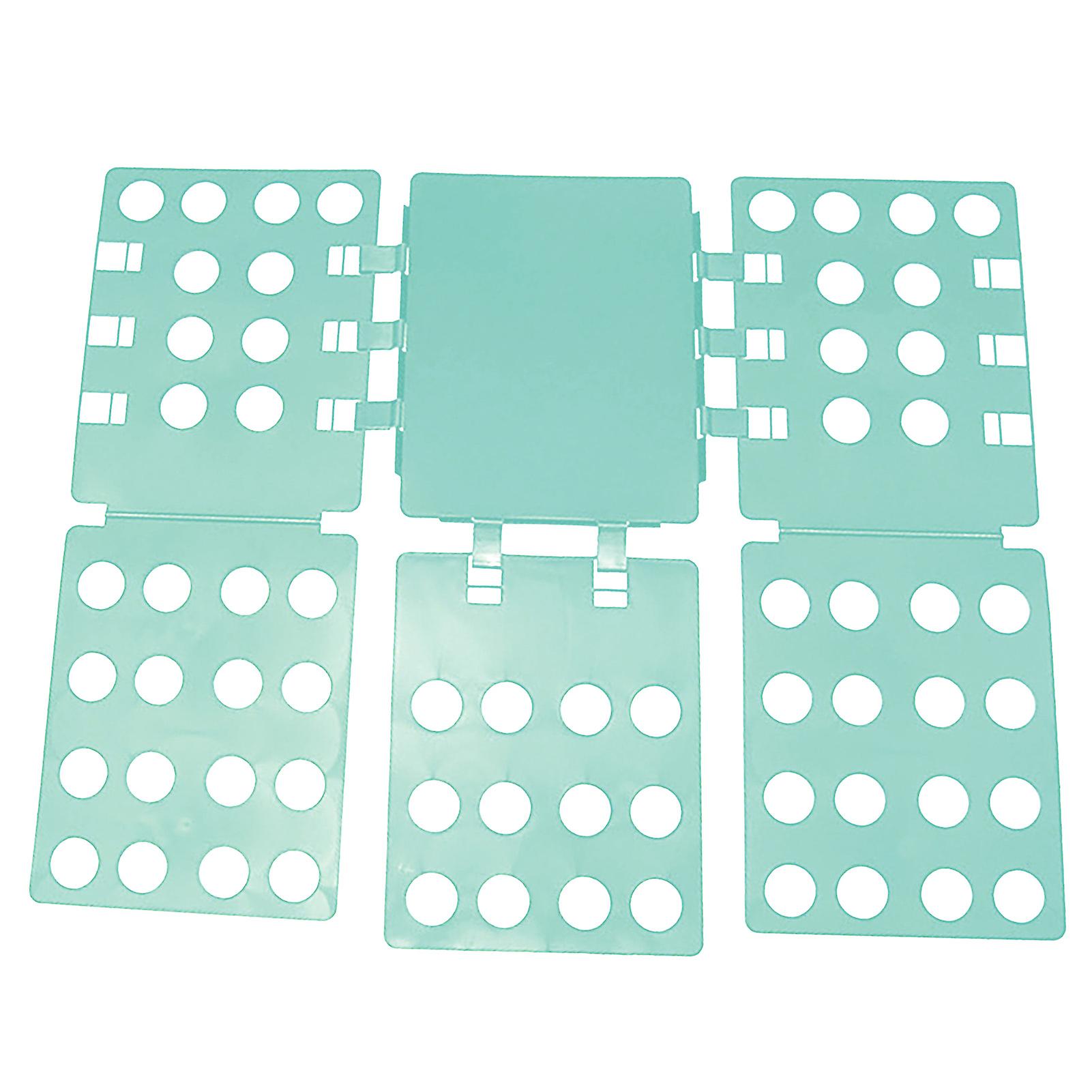 Shirt Folding Board Portable Home Large Folding Board Clothes Folder for Pants Shorts T Shirt Green