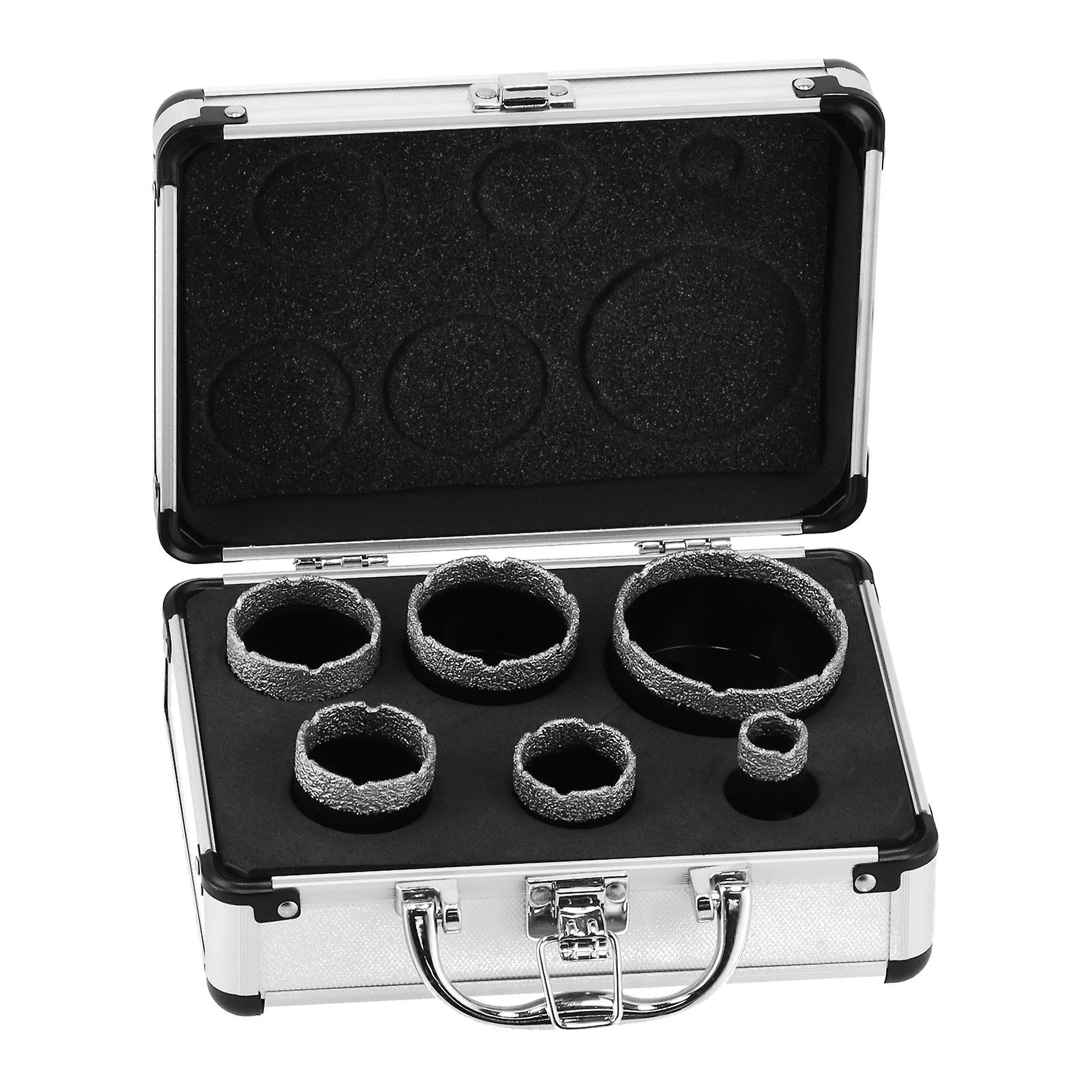 in 1 Diamond Hole Saw Set Hollow Core Drill Bits for Tile Hand Tools Hardware with Box 20-68mm M14