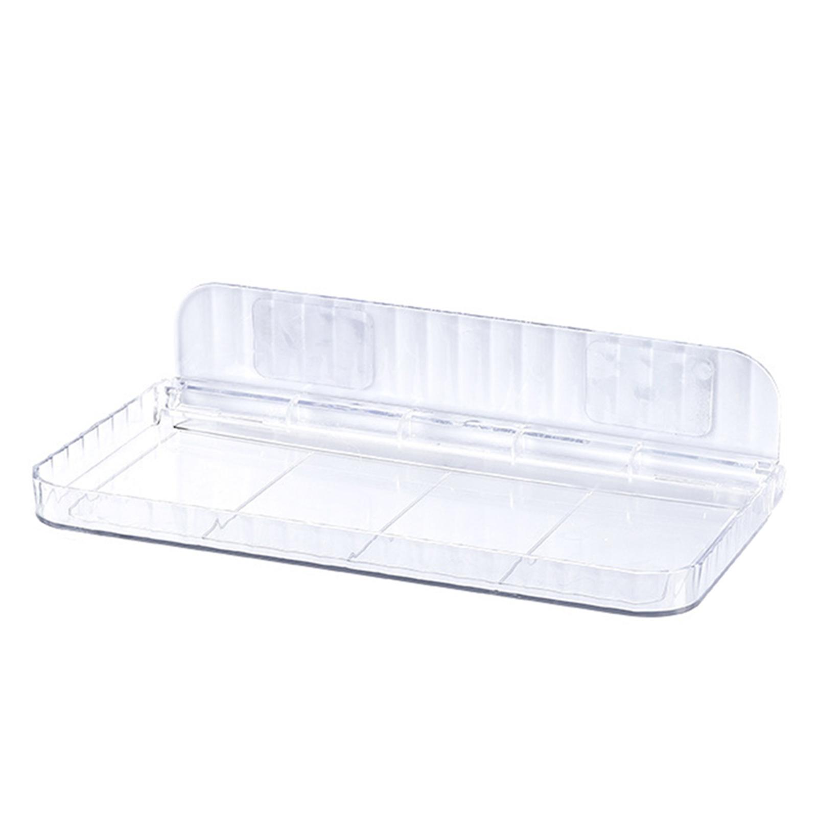 Collapsible Wall Shelf No Drilling Waterproof Kitchen Shelf for Kitchen