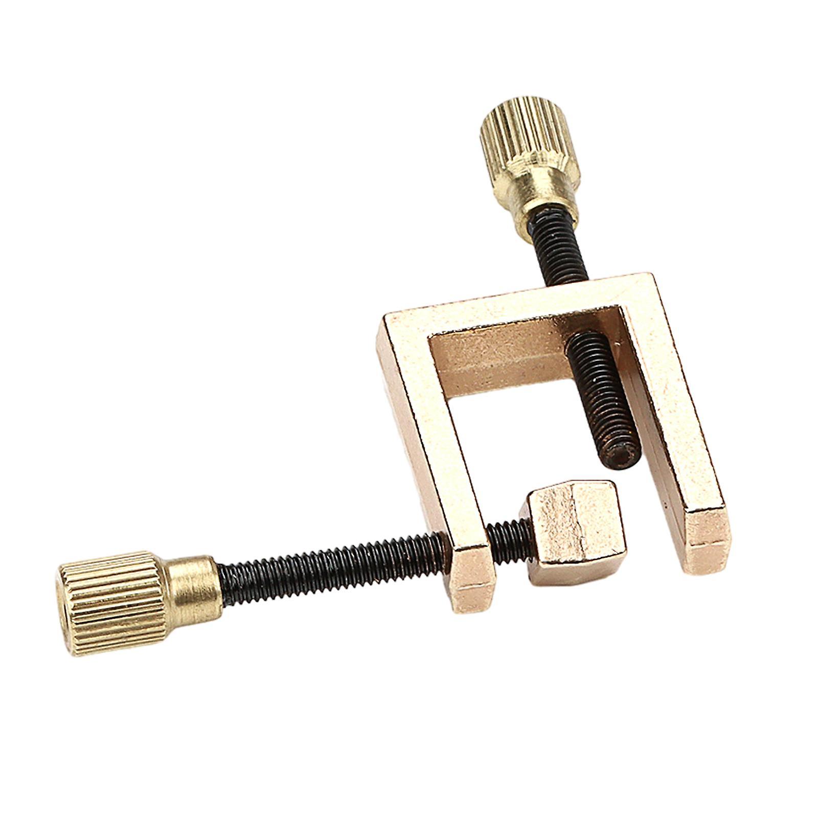 Violin Edge Clamp Tool Violin Fixing Clip Portable Adjustable Violin Making Tools Cello Making Tool for Violinist Repair Tool
