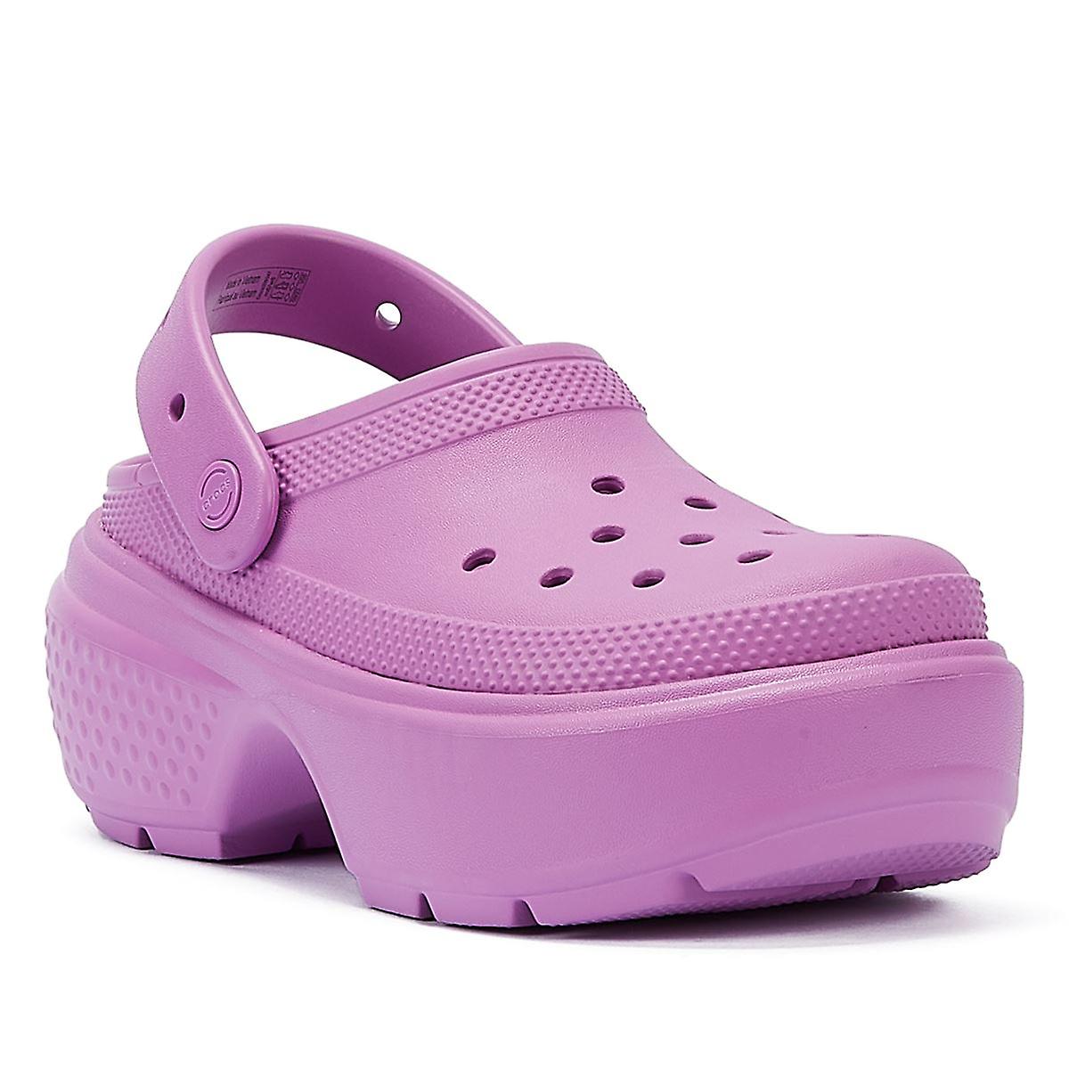 Crocs Stomp Pink Clogs